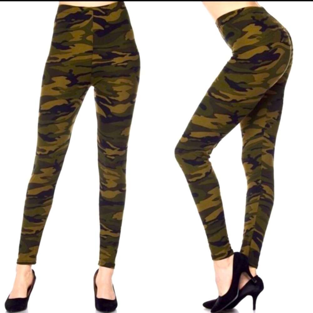 💝Boutique~🦎Camouflage Leggings💚